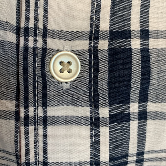 Hurley men’s button down shirt long sleeve size medium classic office preppy - Picture 11 of 14